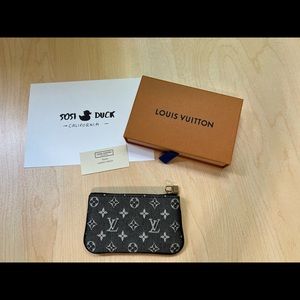 Key Cles Monogram Black Mini Lin